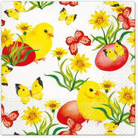 Салфетки за декупаж Chicks and Butterflies - 1 бр.