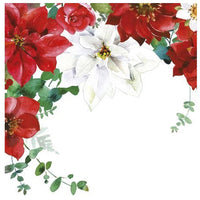 Салфетки за декупаж Christmas Flowers - 1 парче