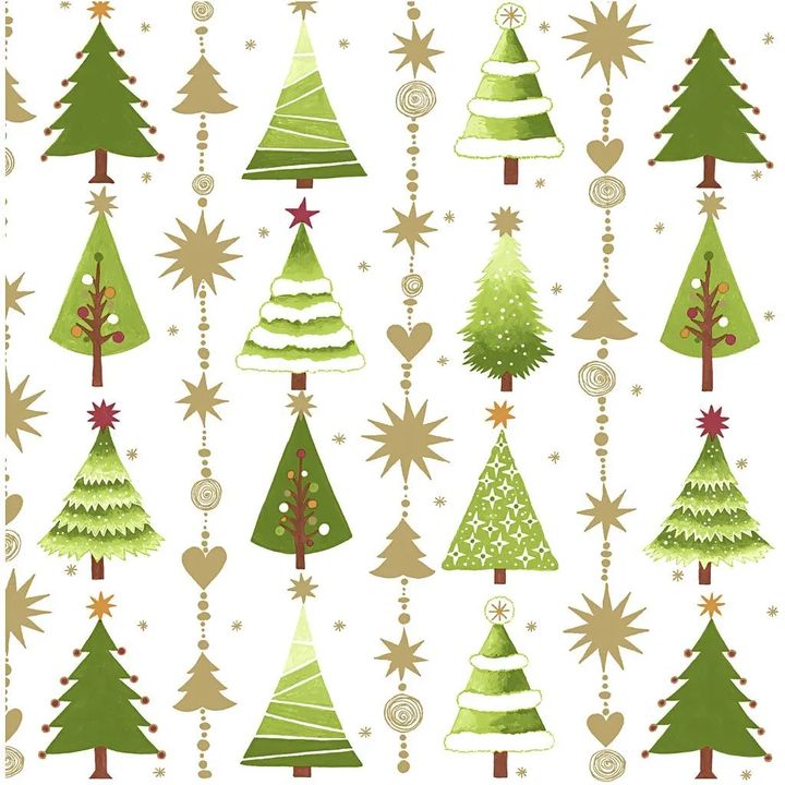 Салфетки за декупаж Christmas trees