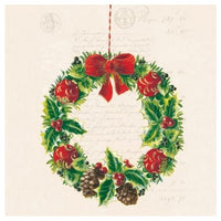 Салфетки за декупаж Christmas Wreath - 1 парче
