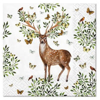 Салфетки за декупаж cocktail Forest Antlers - 1 парче