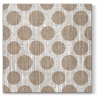 Салфетки за декупаж Dots on Linen - 1 парче