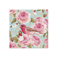 Салфетки за декупаж - English Roses Bird - 1 ЕЕЗ