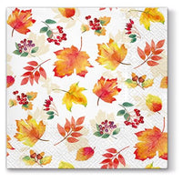 Салфетки за декупаж Falling Leaves - 1 парче