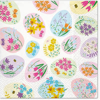 Салфетки за декупаж Flowered Eggs - 1 бр.
