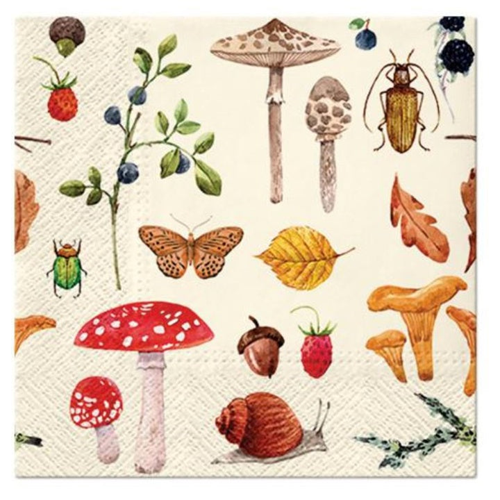 Салфетки за декупаж Forest Botany - 1 парче