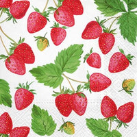 Салфетки за декупаж Fresh Strawberry - 1 парче