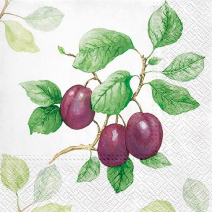Салфетки за декупаж Garden Plum - 1 парче