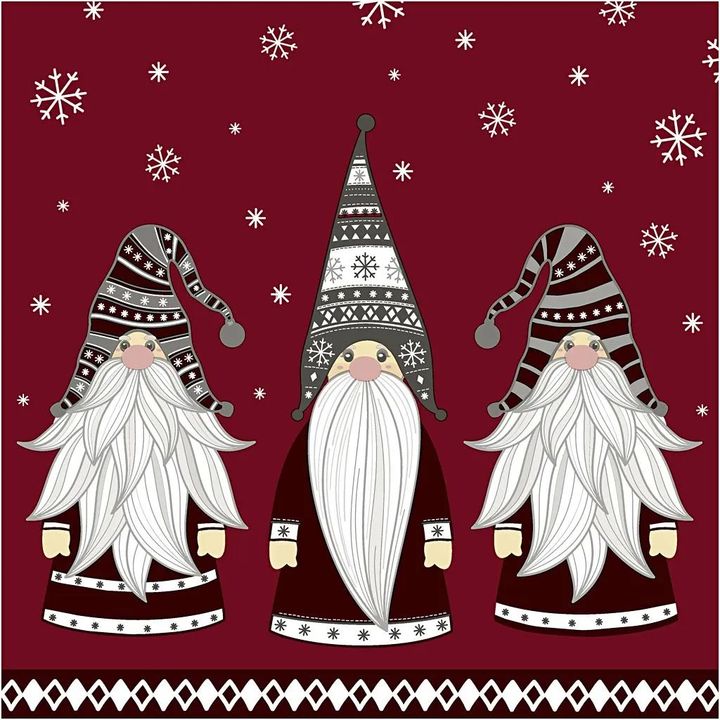 Салфетки за декупаж Gnomes