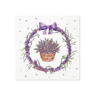 Салфетки за декупаж - Lavender Basket - 1 ЕЕЗ