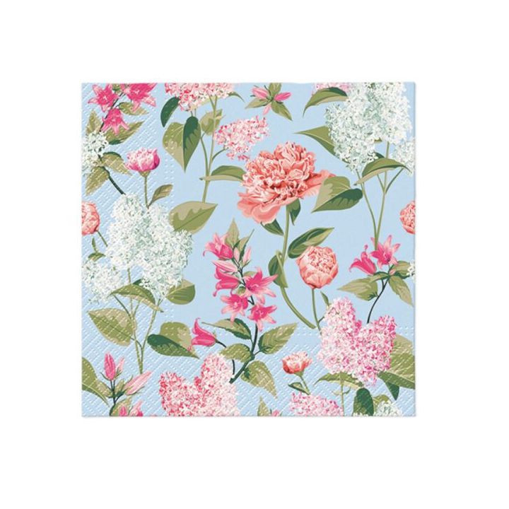 Салфетки за декупаж - Lilac with peonies - 1 ЕЕЗ
