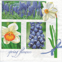 Салфетки за декупаж Muscari & Narcissus - 1 парче