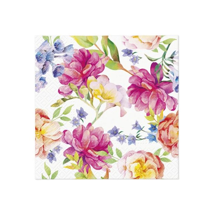 Салфетки за декупаж - Orchid with Peony - 1 ЕЕЗ