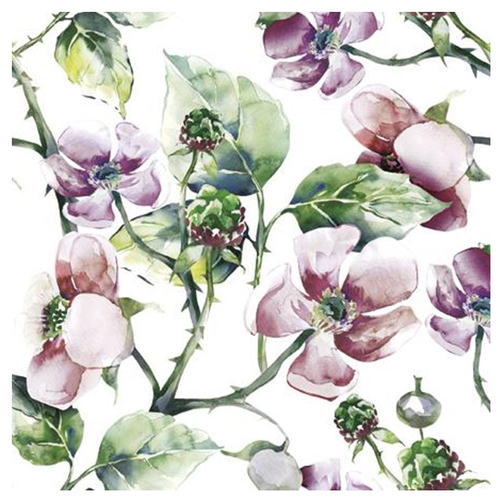 Салфетки за декупаж Pink Wild Roses - 1 парче