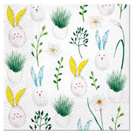 Салфетки за декупаж Rabbit Eggs - 1 парче