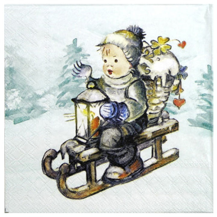 Салфетки за декупаж Ride into Christmas 1 парче