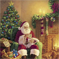 Салфетки за декупаж Santa at home