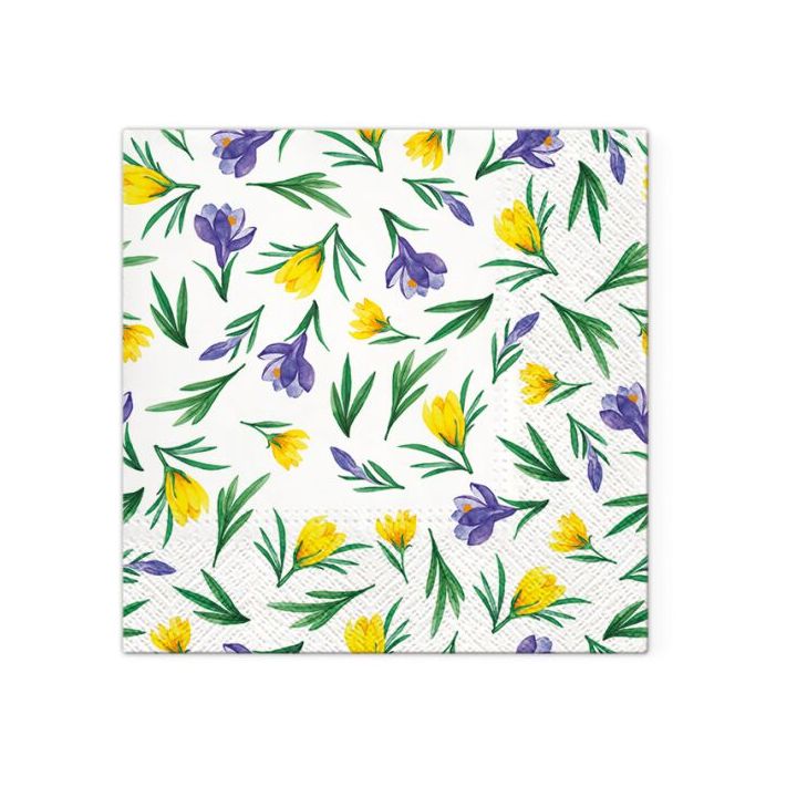 Салфетки за декупаж - Spring Crocuses - 1 ЕЕЗ