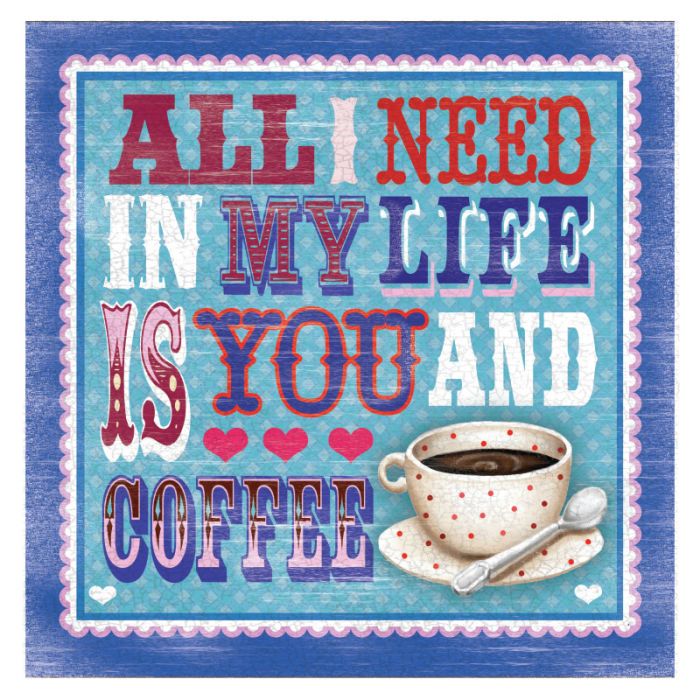 Салвета за декупаж - All I need - 1 парче