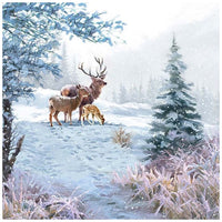 Салвети за ДЕКУПАЖ Deer Family - 1 бр