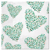 Салвети за ДЕКУПАЖ Floral Hearts - 1 бр