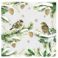 Салвети за ДЕКУПАЖ Sparrows in Snow - 1 бр