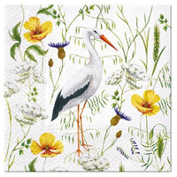 Салвети за ДЕКУПАЖ Stork in Grassland - 1 бр