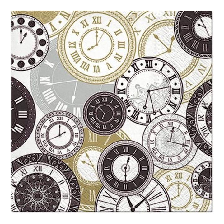 Салвети за ДЕКУПАЖ Twelve oclock - 1 бр
