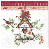 Салвети за ДЕКУПАЖ Xmas Bird House - 1 бр