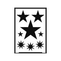 Самолеплив шаблон Star A5
