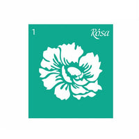 Самолеплива шаблона Rosa Talent 9 x 10 cm - дезен бр. 1