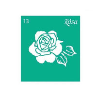 Самолеплива шаблона Rosa Talent 9 x 10 cm - дезен бр. 13
