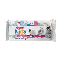 Самостврднувачка маса за моделирање DARWI Kids 1000 g бела