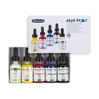 Schmincke AQUA DROP сет во картонска кутија, 5 x 30 ml (примарни бои) + покривна бела