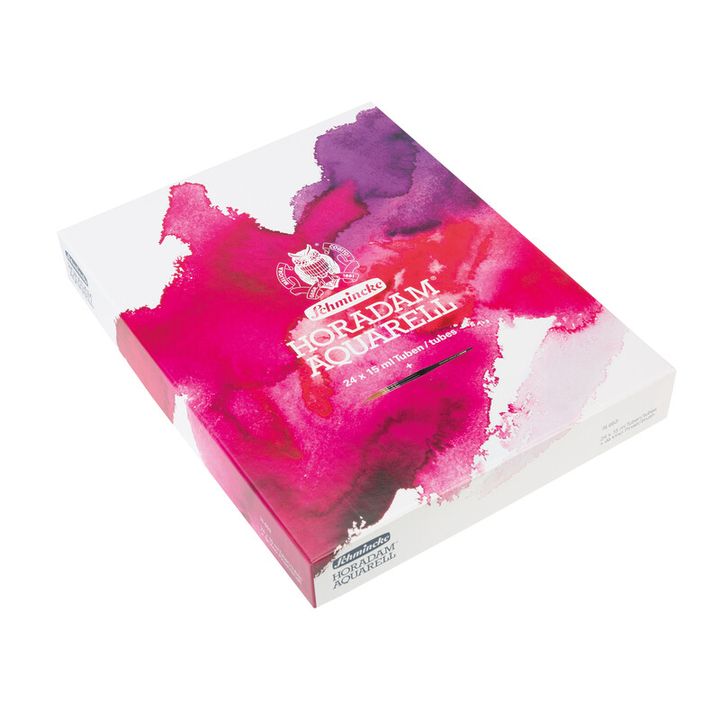Schmincke HORADAM Акварели во дрвена кутија 24x15ml - 5