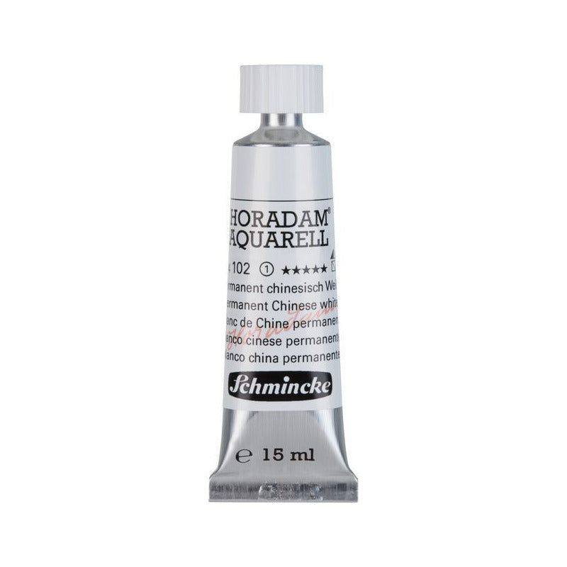 Schmincke Horadam акварелна боја во туба 15 ml - Onetz – 102 Перманентна кинеска бела