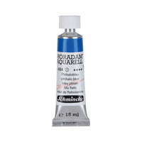 Schmincke Horadam акварелна боја во туба 15 ml - Onetz – 484 Фтало сина