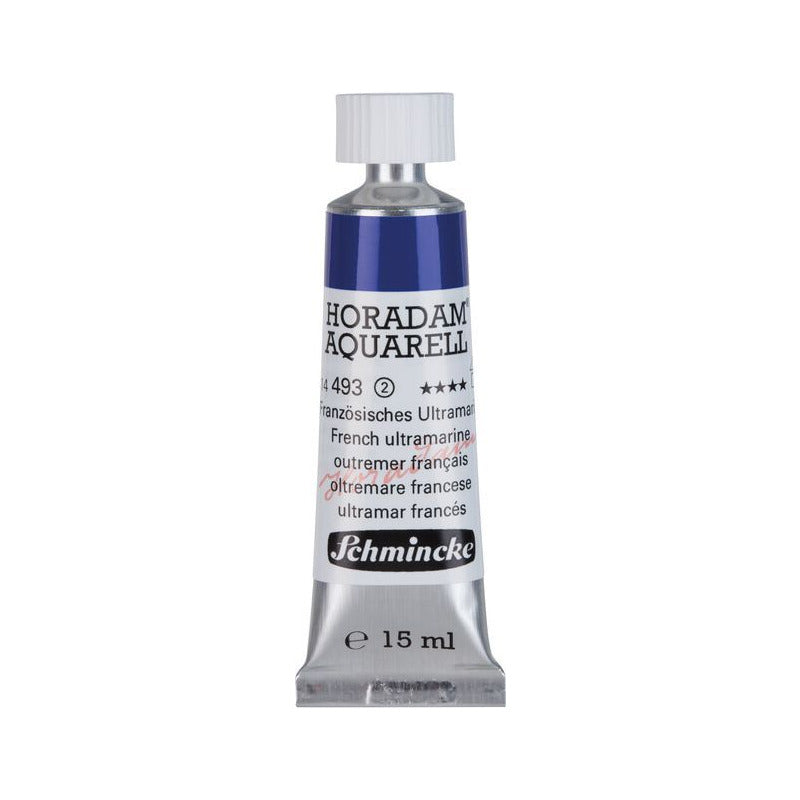 Schmincke Horadam акварелна боја во туба 15 ml - Onetz – 493 Француски ултрамарин