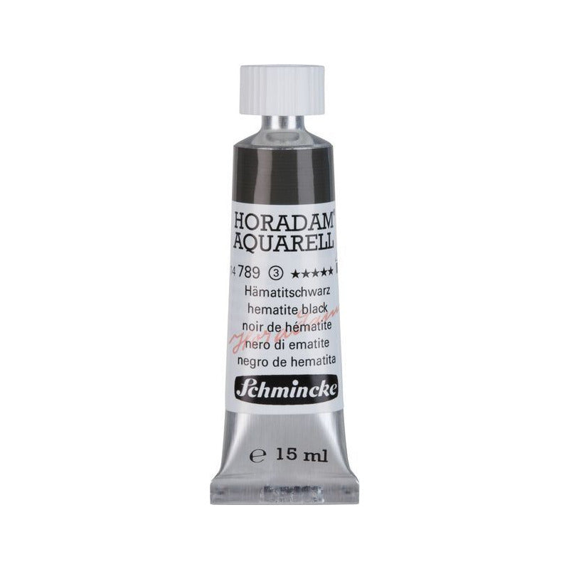 Schmincke Horadam акварелна боја во туба 15 ml - Onetz – 789 Хематит црна