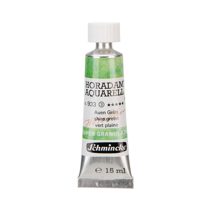 Schmincke Horadam акварелна боја во туба 15 ml - Onetz – 933 Шајр зелена