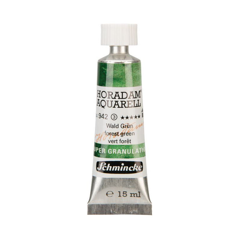 Schmincke Horadam акварелна боја во туба 15 ml - Onetz – 942 Шумско зелена