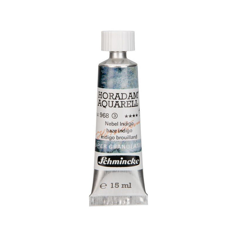 Schmincke Horadam акварелна боја во туба 15 ml - Onetz – 968 Магличасто индиго
