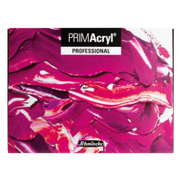 Schmincke PRIMAcryl дрвена кутија со акрилни бои 10 x 35 ml + бела 150 ml и четки