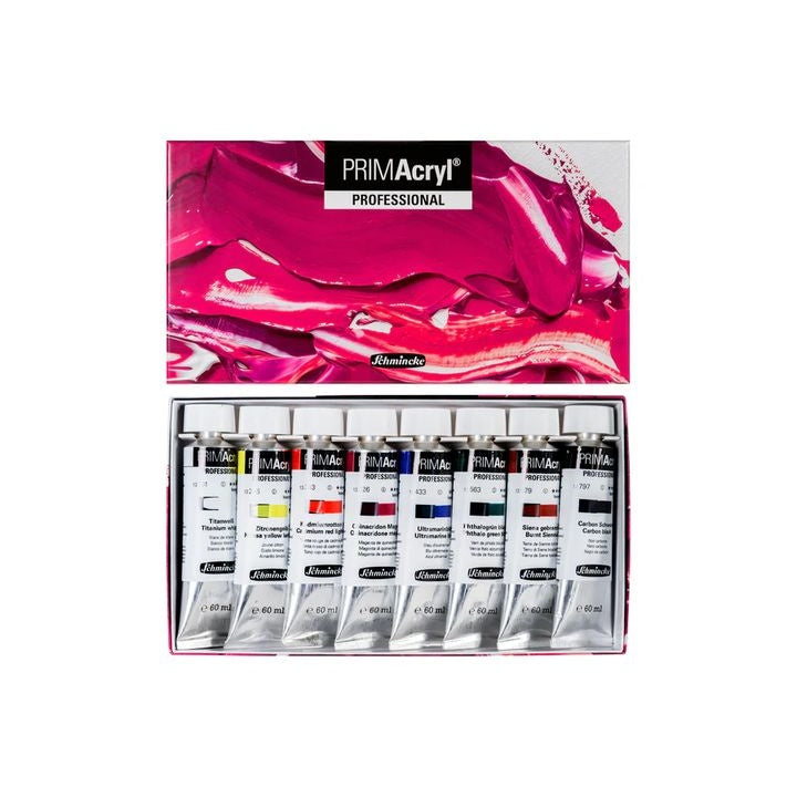 Schmincke PRIMAcryl професионални акрилни бои 8 x 60 ml - 3