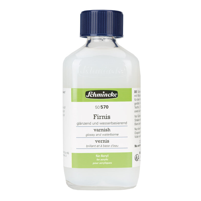 Schmincke Varnish сјаен, на водена база 200 ml