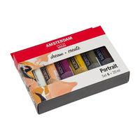Сет акрилни бои AMSTERDAM dream and create Portrait 6 x 20 ml