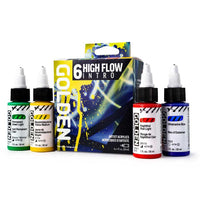 Сет акрилни бои Golden High Flow Intro 6 x 30 ml