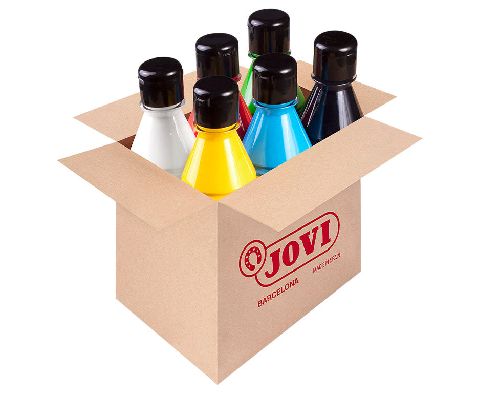 Сет акрилни бои JOVI Jovidecor 6 x 250 ml варијанта А