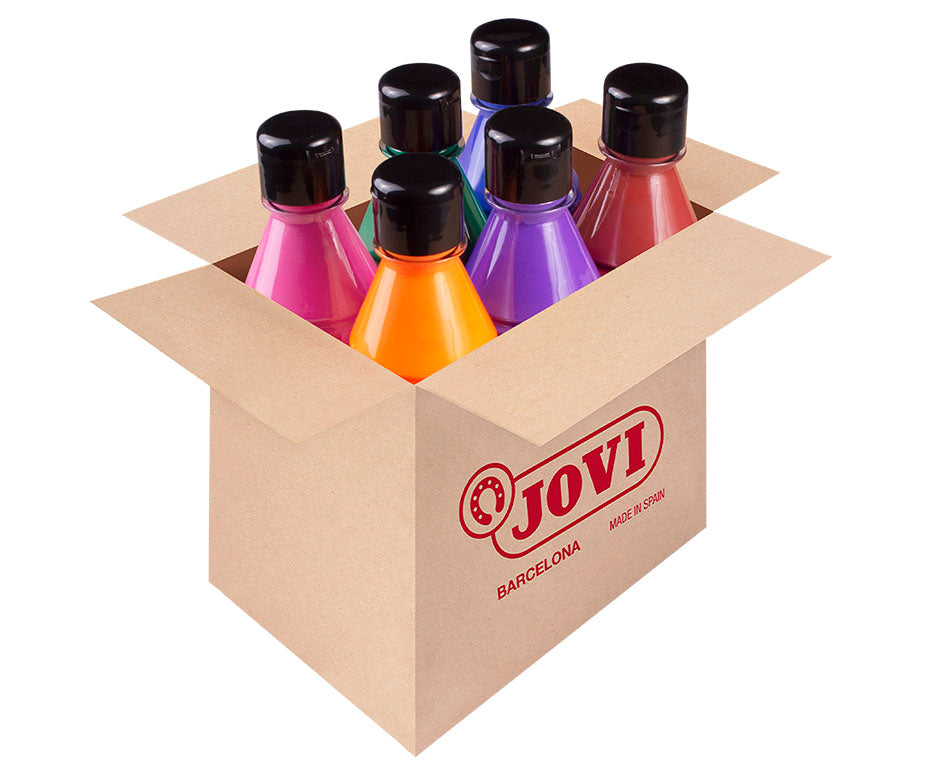 Сет акрилни бои JOVI Jovidecor 6 x 250 ml – варијанта B