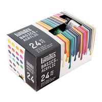 Сет акрилни бои Liquitex Basics - 24x22 ml